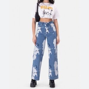 Adika Pollock Paint-Splatter Jeans